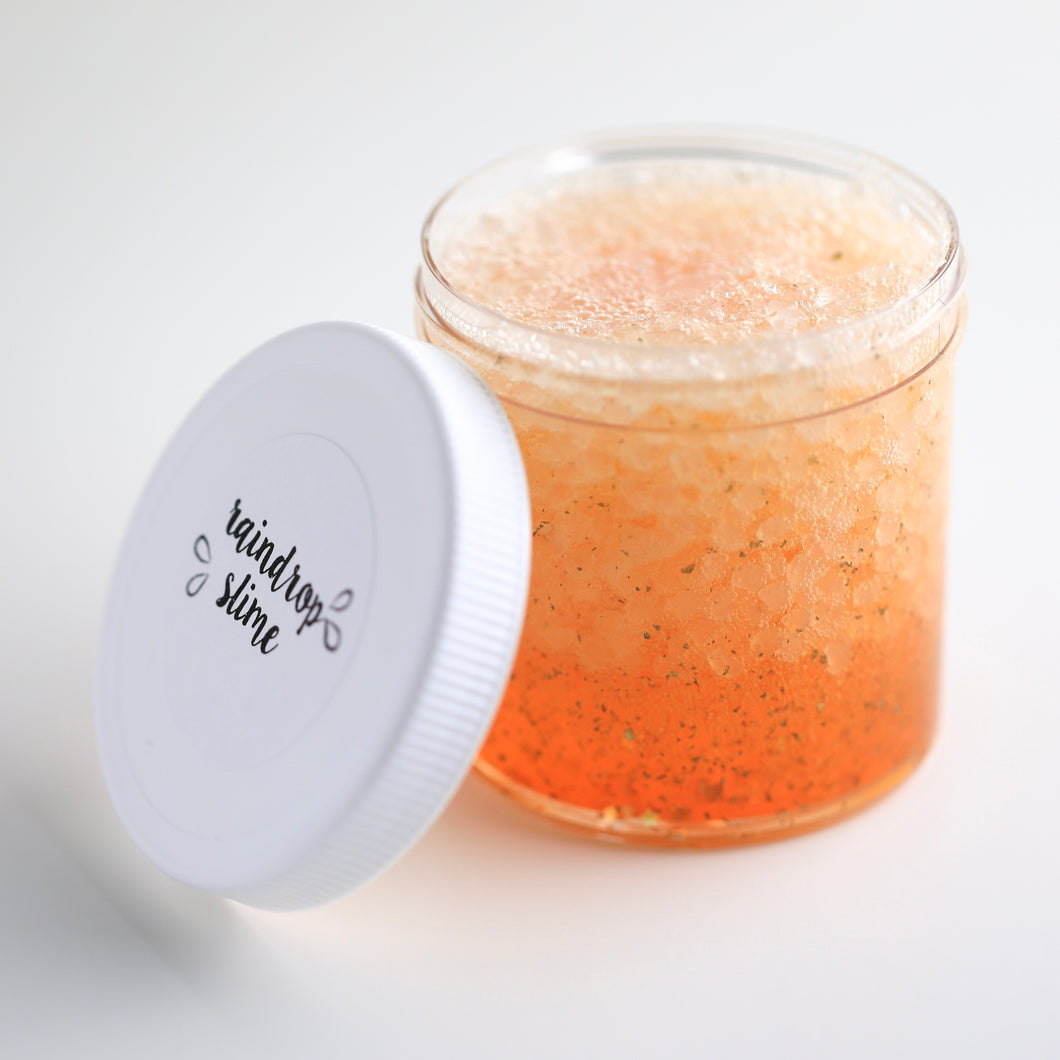 Slushee Slime R Apricot Marmalade Slushee Slime – Raindrop Slime